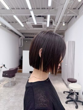 シー 北千住(sii.) 乾かしただけでまとまるボブ/縮毛矯正/ぱつっとボブ/北千住