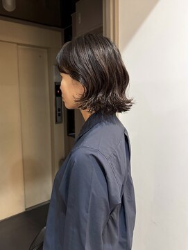 シーサカエ(SHE.sakae) パーマ履歴を活かしたゆるwave bob