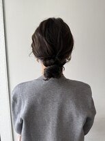 プラスディー(+D)&nbsp;ゆるふわシニヨン