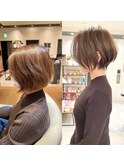 30代40代50代白髪染め銀座分け目 松