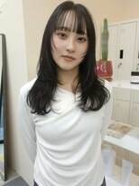 チーカ(chica)&nbsp;ロングレイヤー×グレージュ