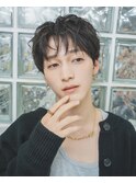 シースルーマッシュダウンパーマ韓国マッシュニュアンスパーマ