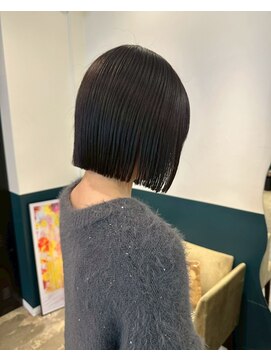 ヘアーブレイス(hair brace) 千葉駅/着物ヘア/大人ガーリー/ダークアッシュ/似合わせカット