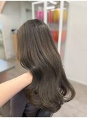 ブリーチなしで上品でかわいいグレージュカラー