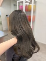 ソルバイシェス(SOL by shes) ブリーチなしで上品でかわいいグレージュカラー