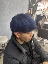 クレオ 福大通り店(CREO)&nbsp;マッシュ×ブルーカラー