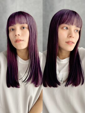 ラピス 銀座 blue店(Lapis) 白髪カバー × 上質ツヤミディ[銀座/銀座駅/銀座]