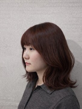 ヘアアンドビューティー クローバー(Hair&Beauty Clover) ピンクカラー/くびれヘア
