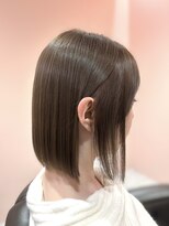 ルーム シンサイバシ(room shinsaibashi) 【room心斎橋/竹田鈴花】ボブ × 透明感ミルクティーベージュ