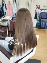 シャルシェ(Chercher) ダブルCOLOR★Dr.オリーブベージュ