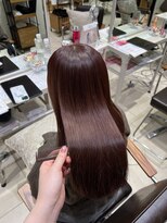 フォルテ 横浜店(FORTE) ワンホンレイヤー/レイヤーカット/ワインレッド/暖色カラー