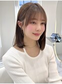 大人ボブ/ミディアムボブ/結べるボブ/似合わせカット