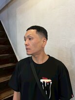 ビーバイエイトジェンツ(Bee by EIGHT GENTS)&nbsp;波巻きツイストスパイラル/リバースセンターパート/心斎橋