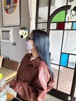 ナル(Na Ru.)&nbsp;透明感ライトブルーダブルカラー