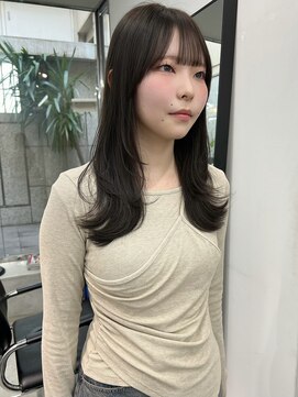 ネンドヘアー(nendo_hair) 【ブリーチなしダブルカラー】オリーブグレージュ