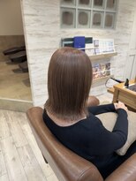 ラボヌールヘアー 宇都宮店(La Bonheur hair)&nbsp;くすみピンクベージュ