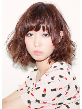 グランマッシュ(GRANMASH) くしゅっとふんわりボブ