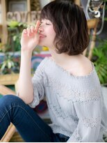 カバーヘア イヴ 戸頭店(COVER HAIR EVE)&nbsp;*+EVE戸頭+*…ふわっと仕上げ♪重軽黒髪小顔エアリーミディc