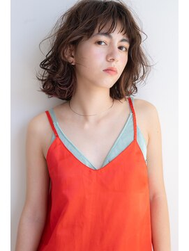 エニイ(ANY) 無造作ウェーブボブ