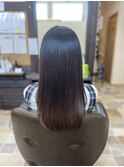 髪質改善トリートメント/黒髪ロングストレート20代/30代/40代