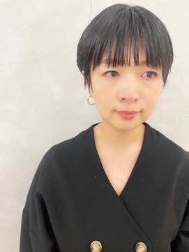 エンドリンク(endlink) 伸ばしかけ黒髪ショート