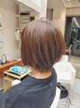 リスペクト マンボ(RESPECT MAMBO)&nbsp;頭の形をよく見せるボブスタイルもお任せください♪【豊田】
