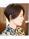 【TRUNK Hair Design 西本】刈り上げショート