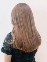 アイティーバイアルバム 藤沢店(IT by ALBUM) 暖色系ベージュ_カーキグレージュフェザーバング_ba347641