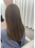 【髪質改善】【アディクシーカラー】シルバートパーズ♪