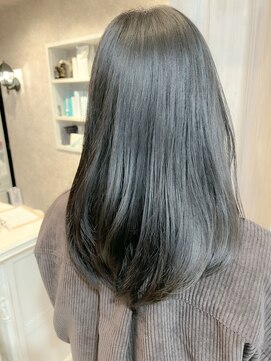 キャアリー(Caary) 福山イルミナカラー人気キャアリーcaaryアッシュグレージュ