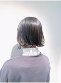 【a_kara/エーカラ】*ナチュラル縮毛矯正×外ハネミニボブ*