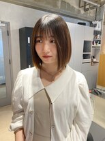 アン(Un)&nbsp;【ミディアムボブ】【ショート】【ボブ】【大阪】【りょん】