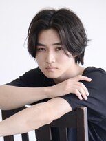 ロアー 葛西店(RAWR hair)&nbsp;【RAWR】メンズパーマ_センターパートウルフ