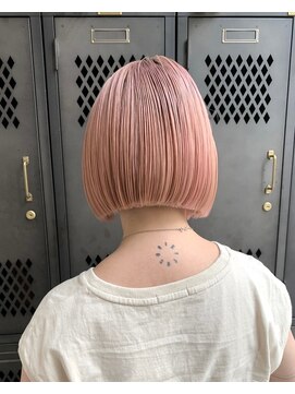 ヲタク(wotaku.) ハイトーンピンクカラーダブルカラーインナーカラーケアブリーチ