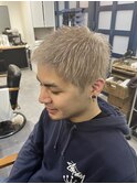 スパイキーショート ミルクティーベージュ