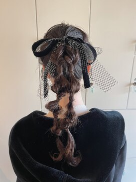 プロープ(PROPE+) 編み下げポニー