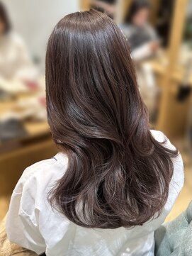 バイオレットジェム(Violet`jem) 10代20代30代40代レイヤーカットピンクブラウン艶カラー