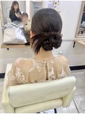 結婚式ヘア カチモリヘア