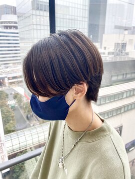 松本平太郎美容室 土浦パートワン(PART1) 土浦×ハンサムショート×暗めアッシュカラー×20代30代40代