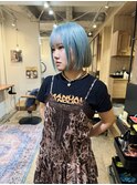 【LUAU records Osaka / yuma】水色カラー
