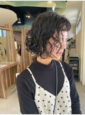手軽にこなれ感ミディアムパーマ