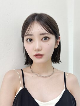 ガーデン 渋谷(GARDEN) イメチェン美髪小顔似合わせカットサイドバング外ハネボブカット
