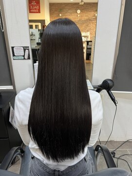 ヨンセンチメートル 野々市店(4ｃｍ) 艶カラー【髪質改善/縮毛矯正/トリートメント】