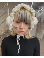 抜きっぱなしブリーチポイントブラックカラー