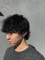 トイロ(toiro)&nbsp;＊黒髪パーマは男らしさ全開