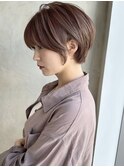 似合わせ ショート ボブ 30代 40代 小顔 新宿 ひし形 前上がり