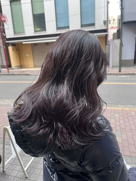 ルアナ 蒲田(LUANA) 艶感 ダークバイオレット