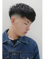 ルックグッドストア タカラヅカ(LOOK GOOD STORE TAKARAZUKA)&nbsp;メンズカットスキンフェードベリーショートアッシュブラック0205