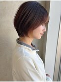 みねスタイル♪ 前下がり ひし形 ショートボブ 30代 40代 50代