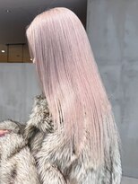 アルバム 渋谷パルコ(ALBUM)&nbsp;ロング美髪韓国ヘアおくれ毛顔周りレイヤー_ba543651
